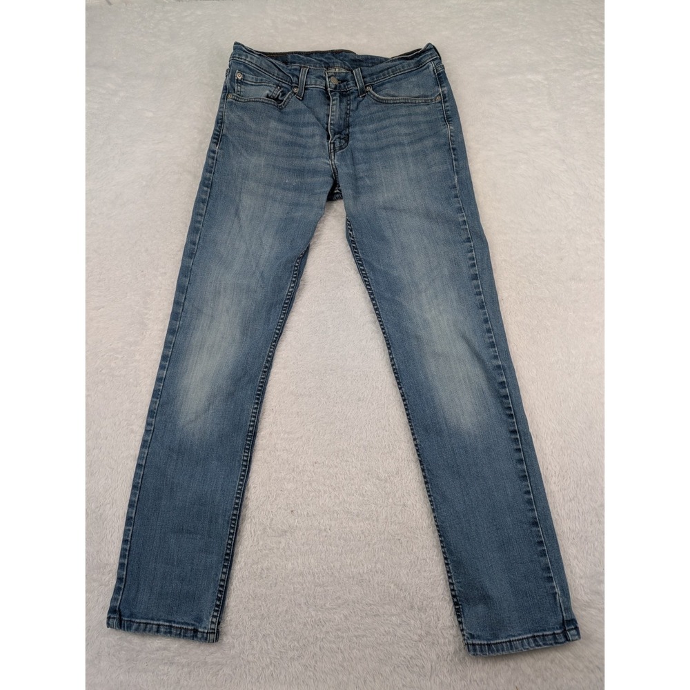 Levi's 511 Jeans Mens 31x32(30x31) Slim Fit Stretch Med Wash Denim Blue